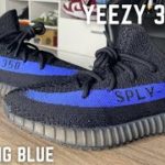 Adidas Yeezy 350 V2 Dazzling Blue On Feet Review
