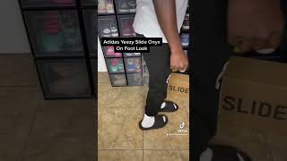 Adidas Yeezy Slides Onyx Review + On Foot Review Sizing tips & GIVEAWAY