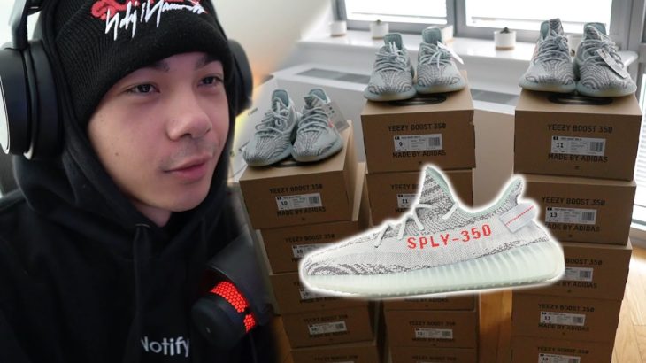 Botting the Yeezy 350 Blue Tint – Live Cop Reselling Vlog