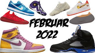 Die besten Sneaker Releases im Februar 2022 (Jordan, Yeezy, Nike, adidas, Puma, Dunks…)
