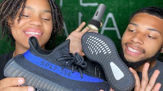 HOW TO LEGIT CHECK YEEZY BOOST 350 V2 DAZZLING BLUE | SNEAKER REVIEW❗️