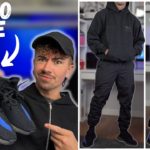 How To Style YEEZY 350 Dazzling Blue In 2022! Fits & Tips