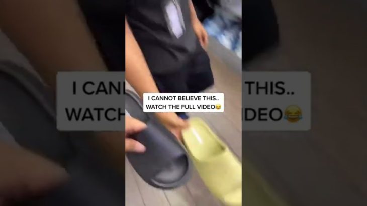 SNEAKER STORE CAUGHT SELLING FAKE YEEZY SLIDES!! *EXPOSED* #shorts