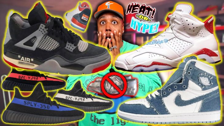 WTF ARE THESE! UPCOMING FIRE SNEAKER Releases 2022! BRED OFF WHITE JORDAN 4, YEEZY DAZZLING BLUE & ?