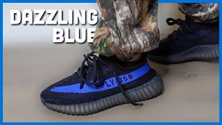 YEEZY 350 v2 Dazzling Blue Review + On Foot Look