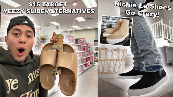 Yeezy Slides for $15 at Target / Richie Le Collection Boots are here!