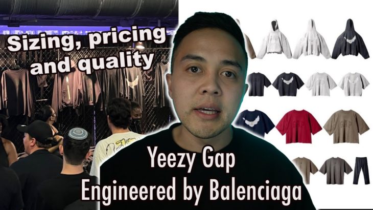 Yeezy x Gap x Balenciaga – Sizing, Pricing and Info (Donda 2 release)