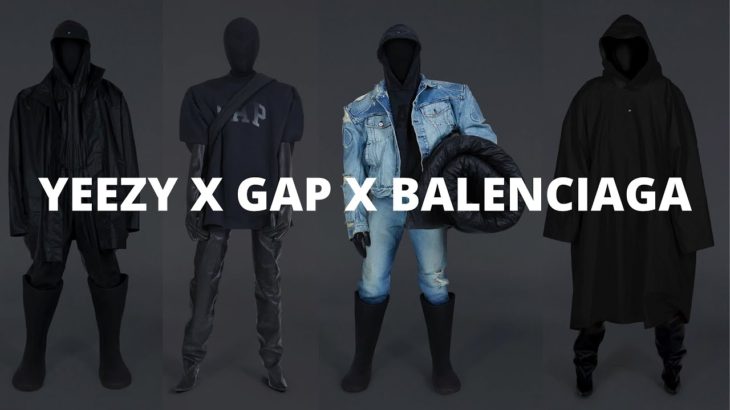Yeezy x gap x balenciaga collection is INSANE!