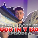 £1000 PROFIT IN 7 DAYS! 16x Dazzling Blue Yeezy 350! Road To Raffle Botter EP6 | Flare Raffles