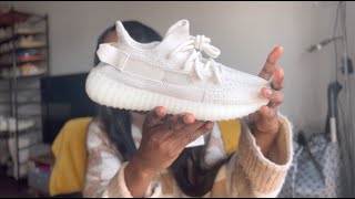 Adidas YEEZY BOOST 350 V2 BONE review + foot