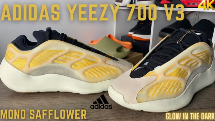 Adidas Yeezy 700 V3 Mono Safflower On Feet Review