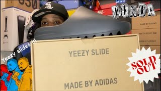 Adidas Yeezy slides Onyx & Ocher live pick up vlog | Rah Hoose