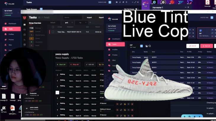 [ CasualFNF ]  Casual Baby – Yeezy 350 v2 Blue Tint Live Cop