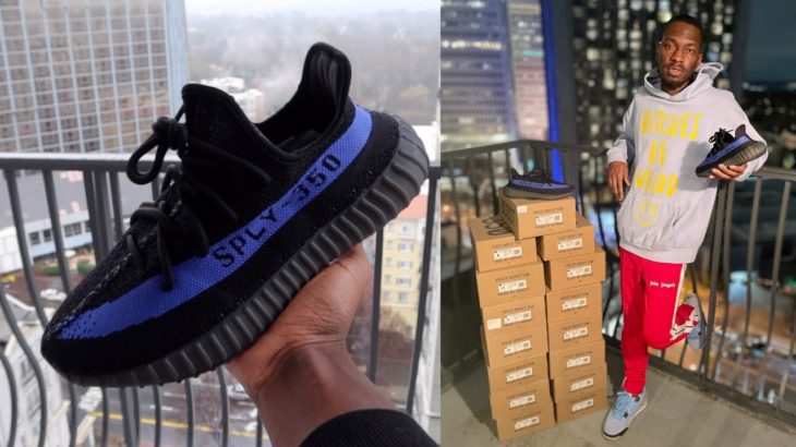 Cooking The Yeezy 350 Dazziling Blue In Atlanta !