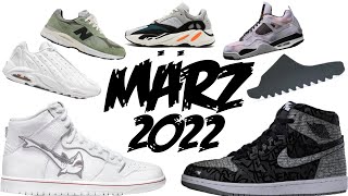 Die besten Sneaker Releases im März 2022 (Jordan, Yeezy, Nike, Drake, New Balance, adidas, Dunks…)