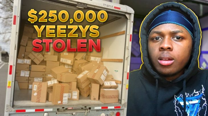 FedEx STEALS Over 1000 Pairs Of YEEZYS! THIEF GETS AWAY!