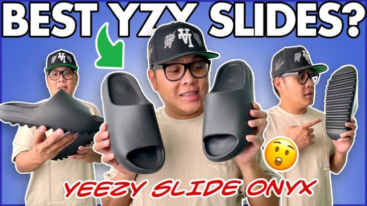 Got The Best! YEEZY SLIDES ONYX Black (2022) – Review, Sizing, Details, Resell Predictions