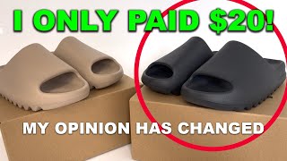 How I Finessed a Pair of ONYX Slides for ONLY $20! – Yeezy Slides ONYX and PURE