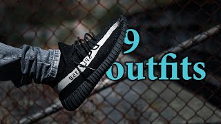 How to style – Yeezy 350 V2  ‘Oreo’ 2022 (9 Outfit Ideas – Don’t LAUGH!)