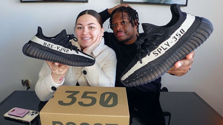 I CAN’T BELIEVE SHE HIT ON THESE IN-STORE!!! | Yeezy 350 V2 “Oreo” Pickup VLOG