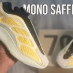 INCREDIBLE! Yeezy 700 v3 Mono Safflower On Feet Review