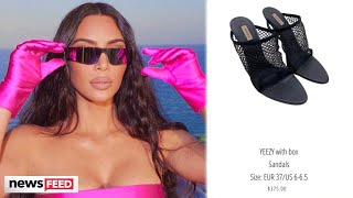 Kim Kardashian CRITICIZED For Selling Used Yeezy Shoes?!
