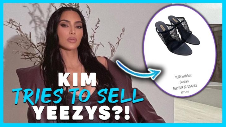 Kim Kardashian Selling Off Her Yeezy Shoes?