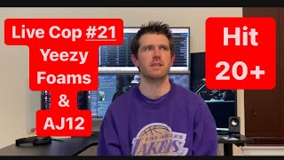 Live Cop #21 (Yeezy Foam Runner & Jordan 12) – Valor, Noble, and Whatbot Hit Over 20 Pairs Total!
