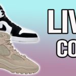 Live Cop : UNBOXING BURBERRY Yeezy Desert Boot ‘Rock’ & Jordan 1 Mid ‘Diamond Shorts’ GS RESTOCK!
