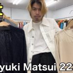 【最速】Nobuyuki Matsui 22SS 1st！ジャケット＆パンツ&ニット！オリジナリティ溢れるアイテム達をぜひ！男が着るレース！！セクシー