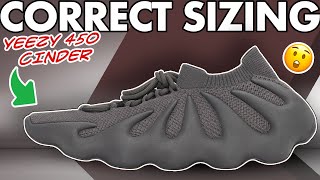 Sizing Guide for Yeezy 450 Cinder 2022   Watch before ordering the Yeezy 450 Cinder #shorts