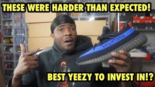 THESE YEEZY 350 DAZZLING BLUES WERE HARDER THAN THAN EXPECTED! YOU NEED TO INVEST IN THESE!