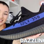 YEEZY 350 V2 DAZZLING BLUE REVIEW & ON FEET