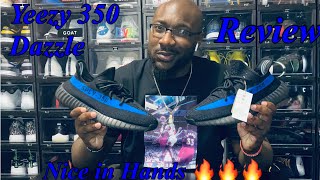 Yeezy 350 V2 (Dazzling Blue ) Review These are Very Nice in hand