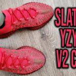 Yeezy Boost 350 v2 CMPCT Slate Red On Feet Review (GW6945)
