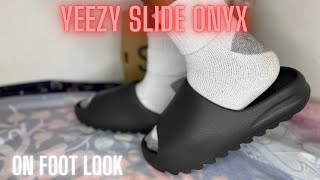 Yeezy Slides Onyx | Review, Sizing & On Foot Look