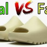 how to spot real vs fake yeezy slides