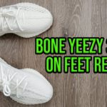 Adidas Yeezy Boost 350 v2 Bone On Feet Review (HQ6316)