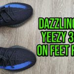 Adidas Yeezy Boost 350 v2 Dazzling Blue On Feet Review (GY7164)
