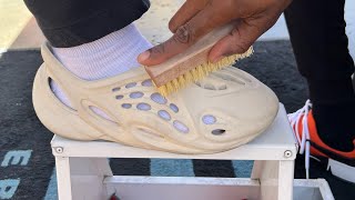 How to clean Yeezy foam runners & make them look new 🔥