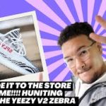 Hunting for the Yeezy v2 Zebra! | Did I manage to get the shoe!?!?! | Sneakervault vlogs