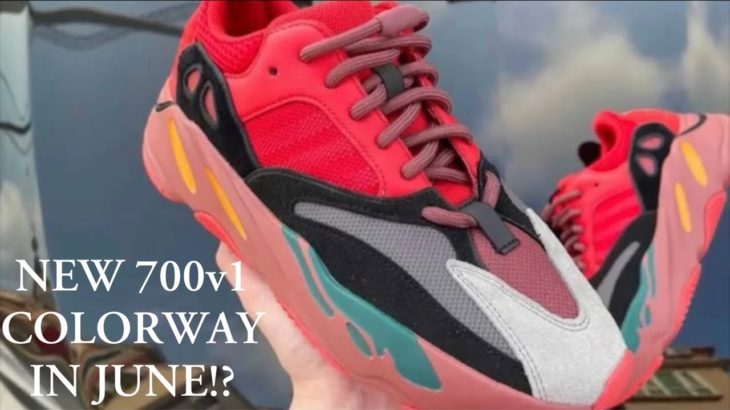 IS THIS THE WORST YEEZY 700v1 COLOR WAY!? (YEEZY 700v1 HI-RES RED)