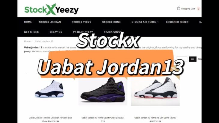 Uabat Jordan13 |Stockx Yeezy|Top quality shoes in stockx yeezy