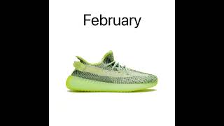 Your Birth Month Your Yeezy (Part 1)