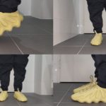 Adidas Yeezy 450 Sulfur On Feet