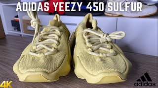 Adidas Yeezy 450 Sulfur On Feet Review