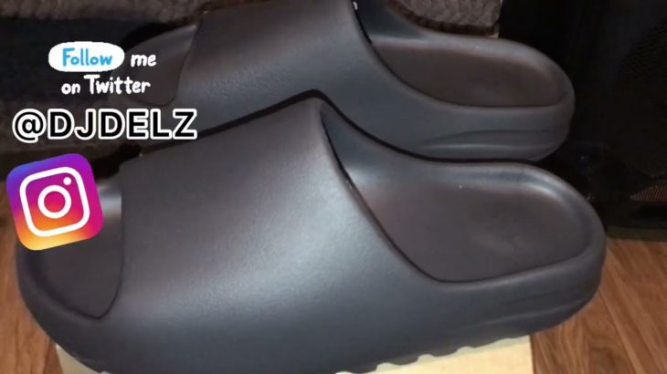 Adidas Yeezy Black Slide Onyx detailed look review