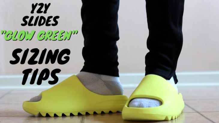 Adidas Yeezy Slide “GLOW GREEN” Review & On Feet | BEST SIZING TIPS