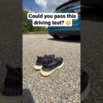 Could you pass this Yeezys driving test 🤔
