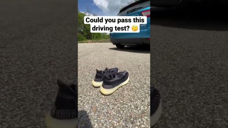 Could you pass this Yeezys driving test 🤔